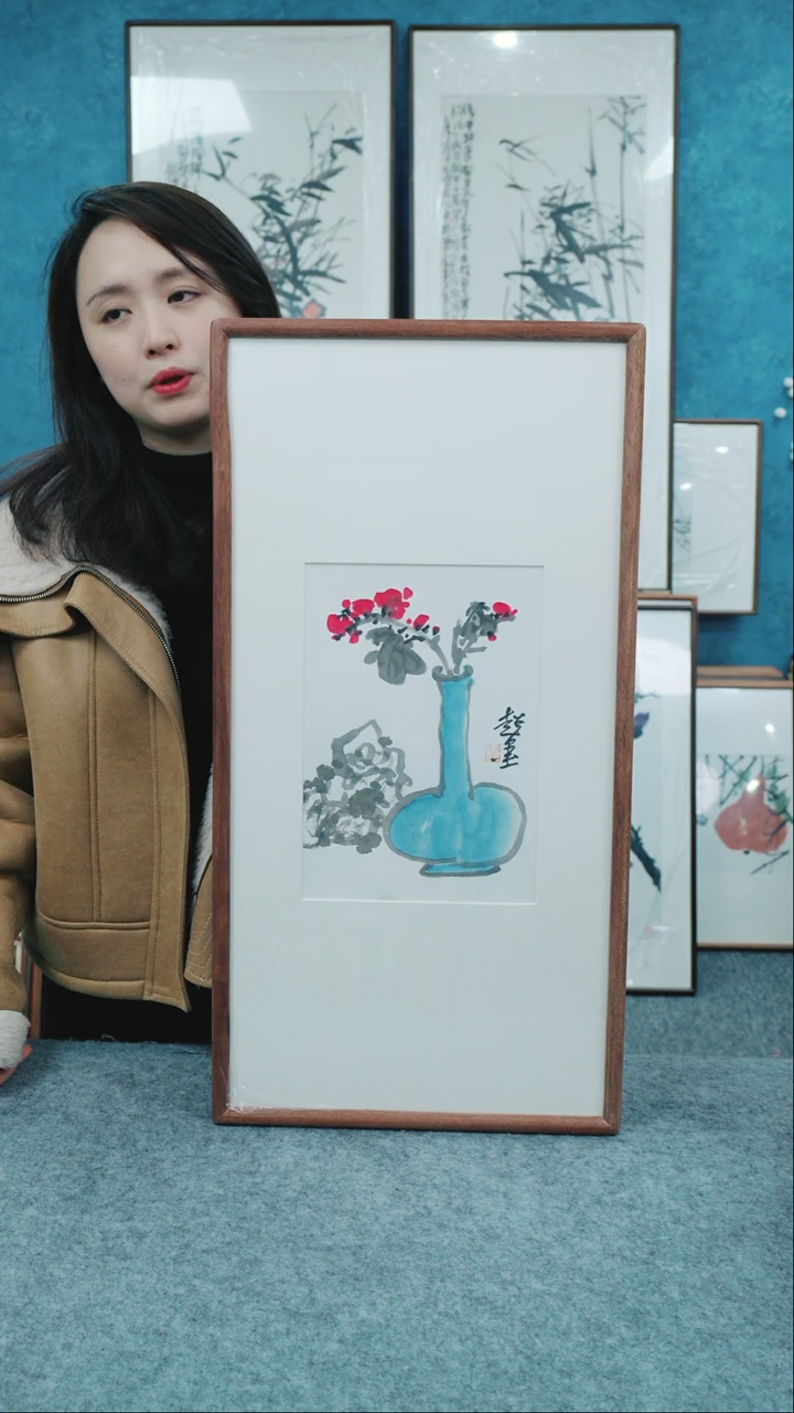 【闪购商品】国画33*66郑志超老师花鸟