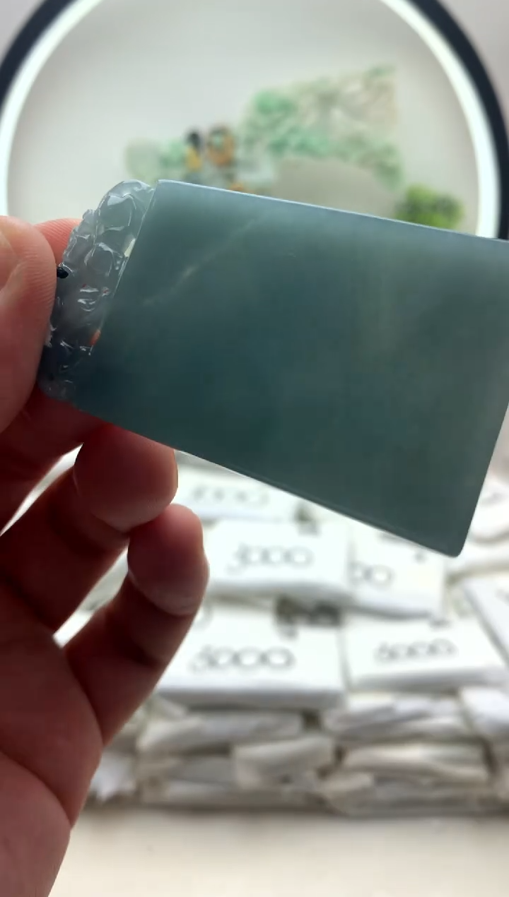 颈饰未镶嵌翡翠仿古无事牌