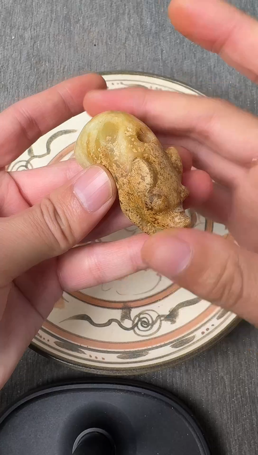 未镶嵌和田玉把件88888