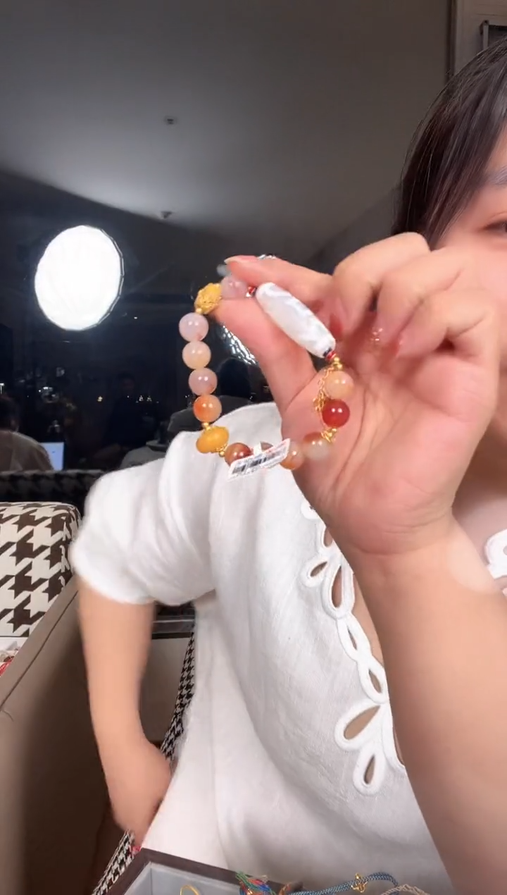 合金手串烟晶000000037