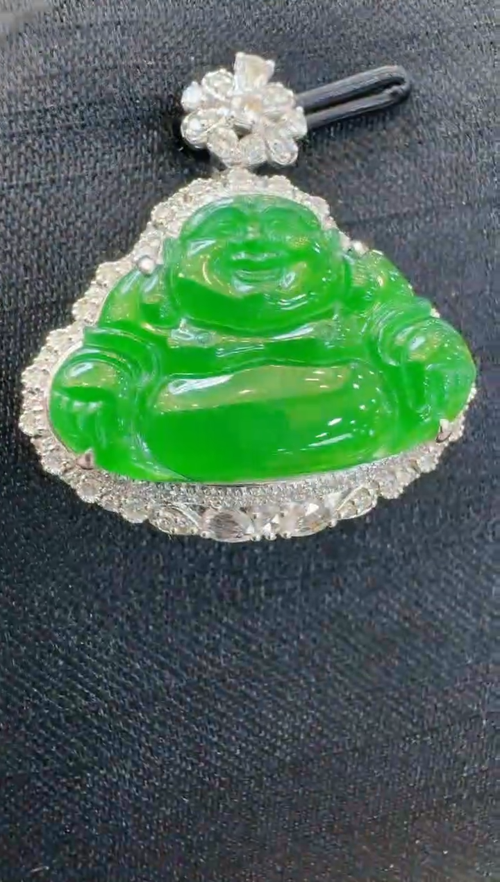 【闪购商品】翡翠吊坠(不含链)18K金镶嵌多样性团购发一件