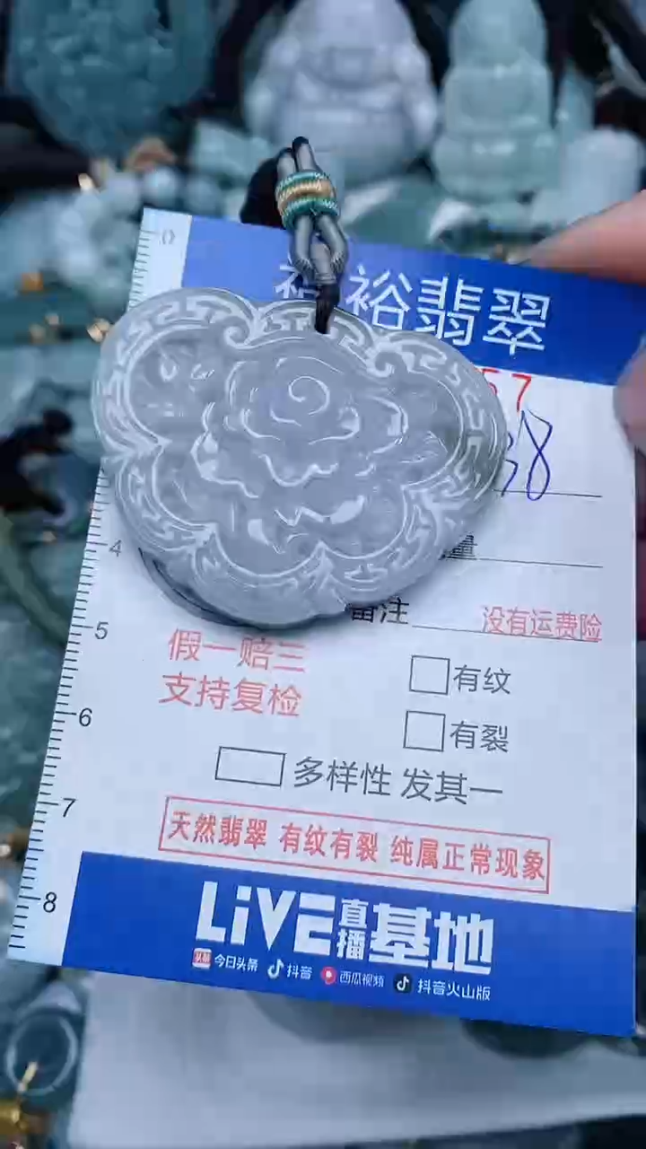 【闪购商品】翡翠颈饰未镶嵌...0009757