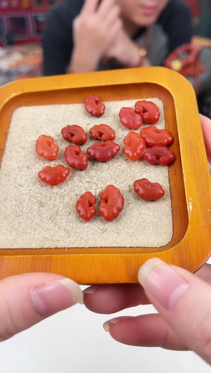 未镶嵌如意配饰南红玛瑙（多样式发其一）