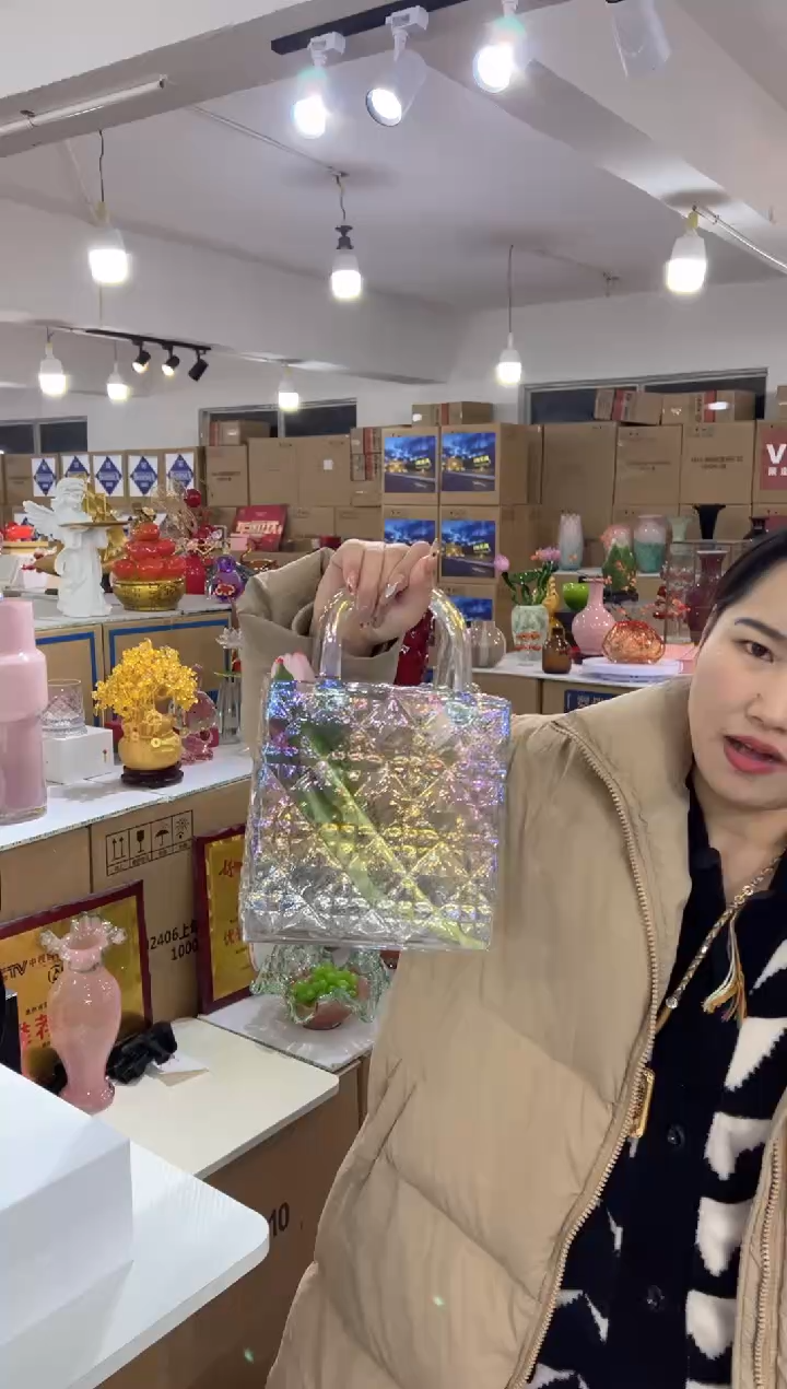 【闪购商品】琉璃昕洋花器M-品23