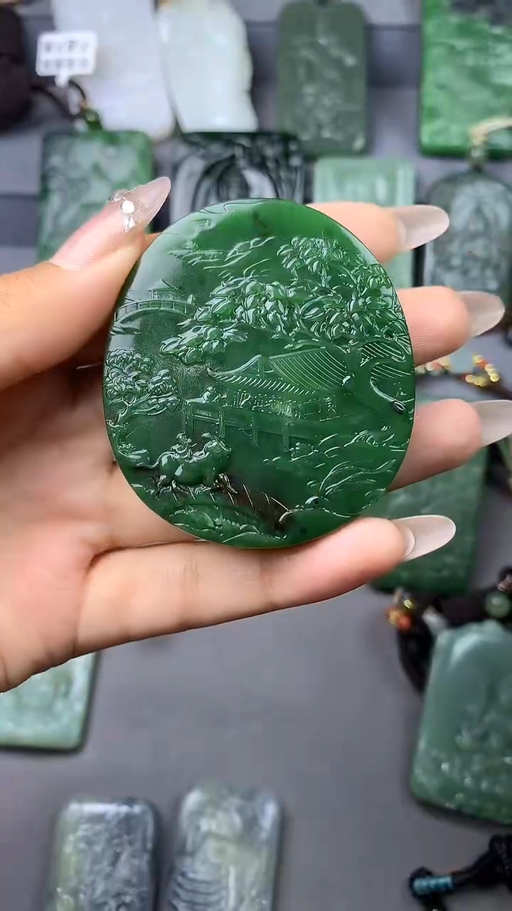 【闪购商品】定制和田玉挂件拍一发一不退不换