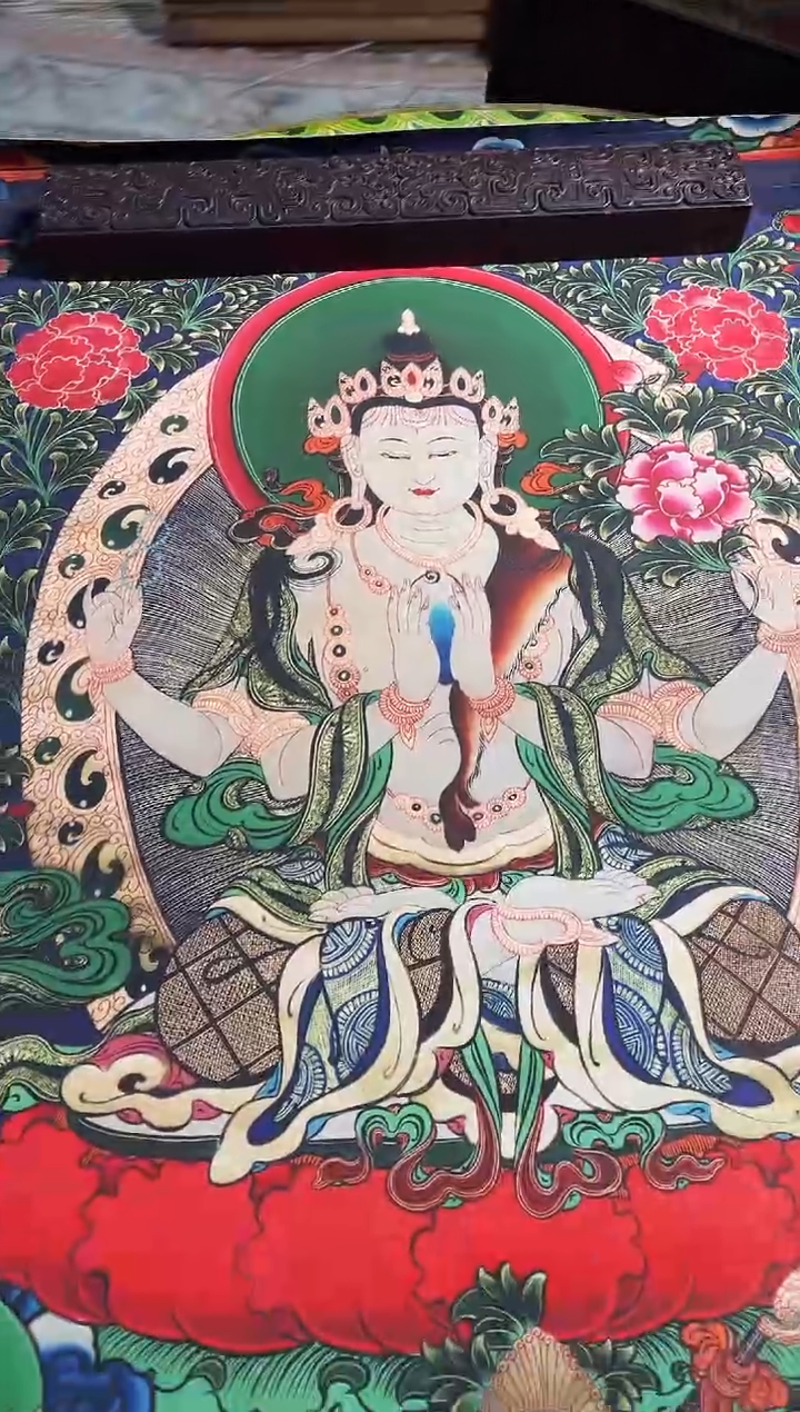 卷轴画天天的唐卡tk160