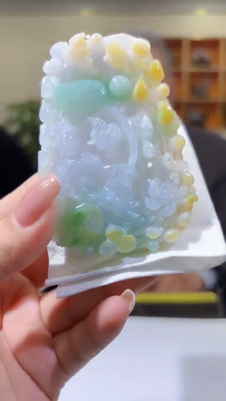 未镶嵌定制翡翠32/1209/C/观音