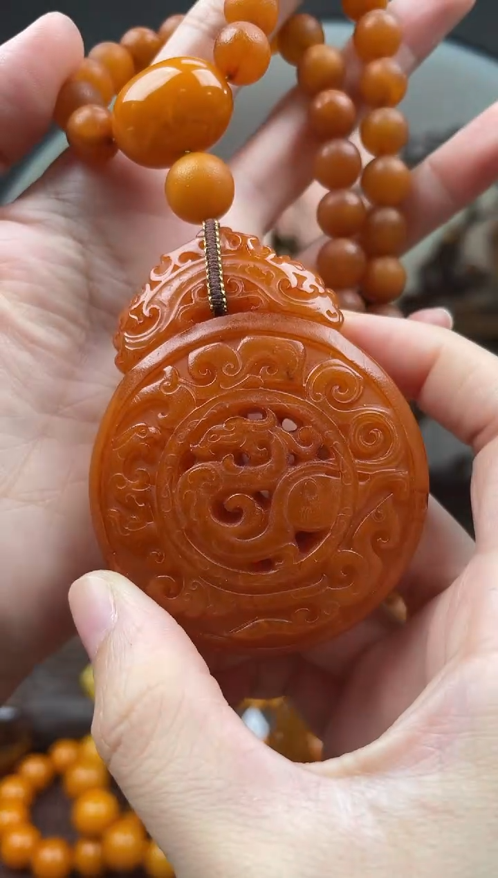 裸石琥珀未镶嵌首饰 假1赔4（多样性发货1件（微瑕