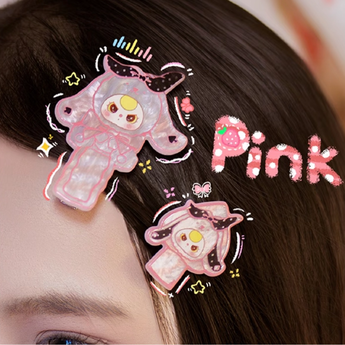 【水果猜猜乐】 拍下发夹 选择1款水果 盲盒潮流公仔摆件