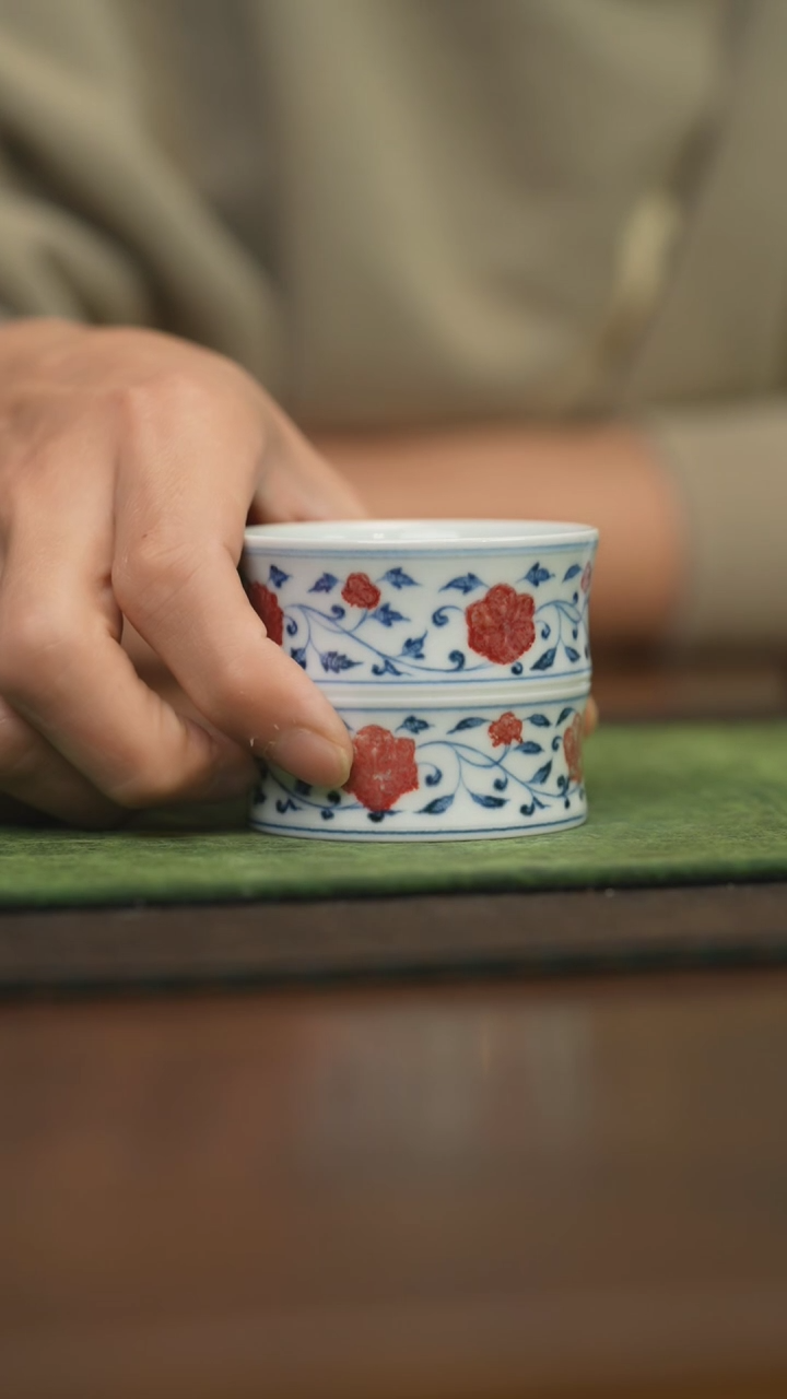 【闪购商品】杯柴窑青花破价福利