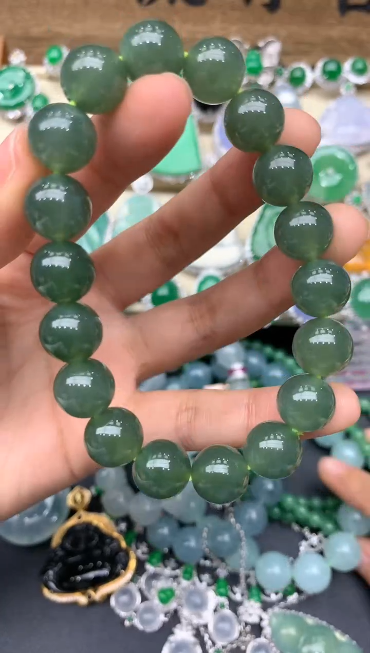 【闪购商品】翡翠手串未镶嵌385-中国好珍宝