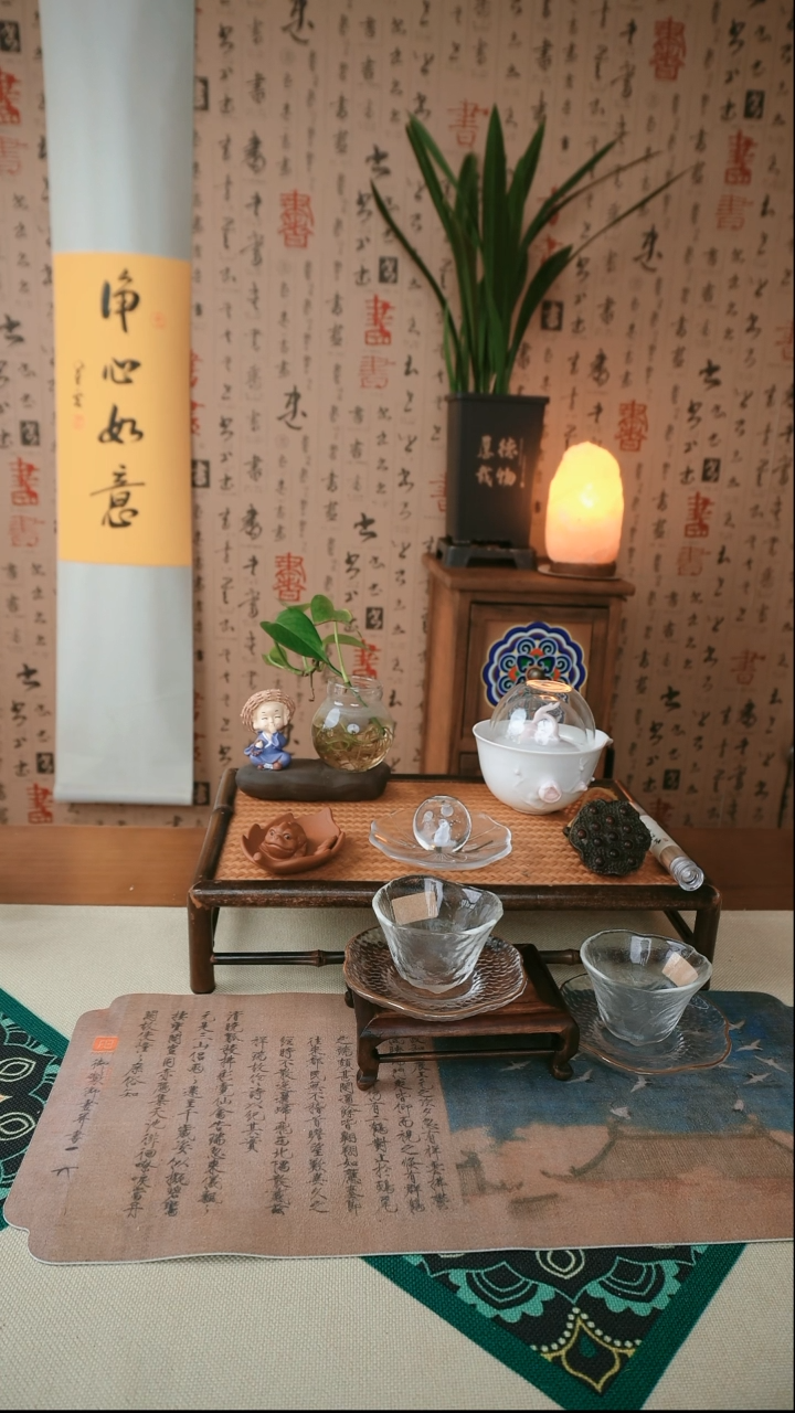 【闪购商品】玻璃白菜杯拍一发四