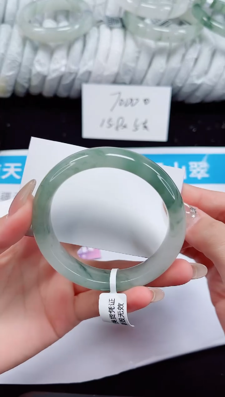 未镶嵌手镯石英质玉115-58/59