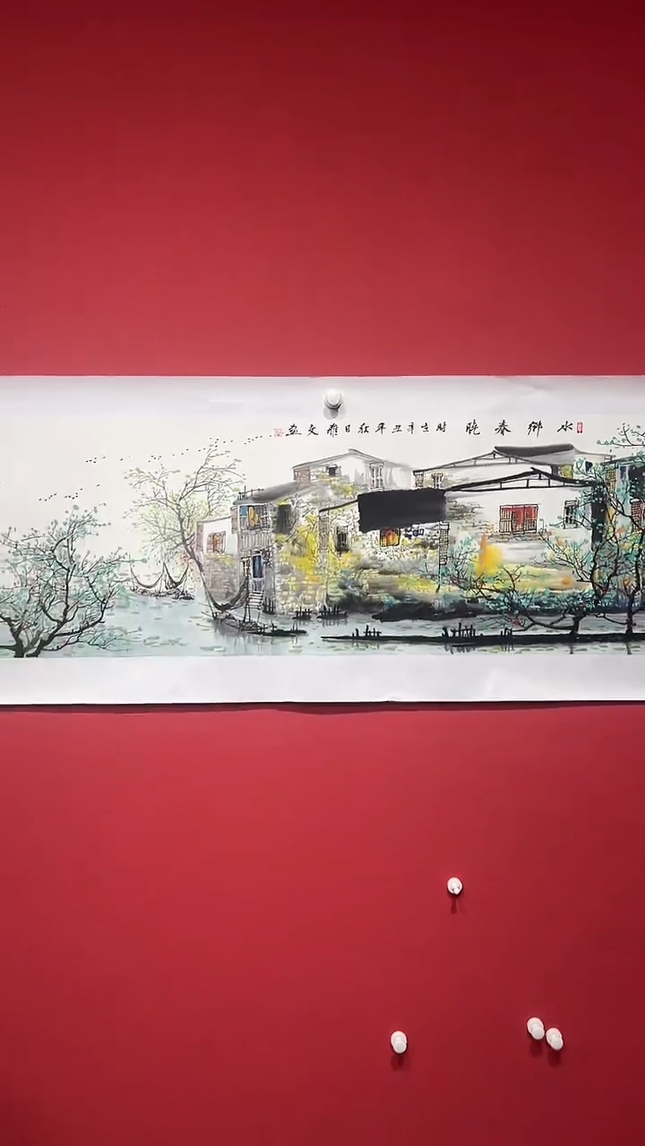 国画郑雅文-8平尺-国画