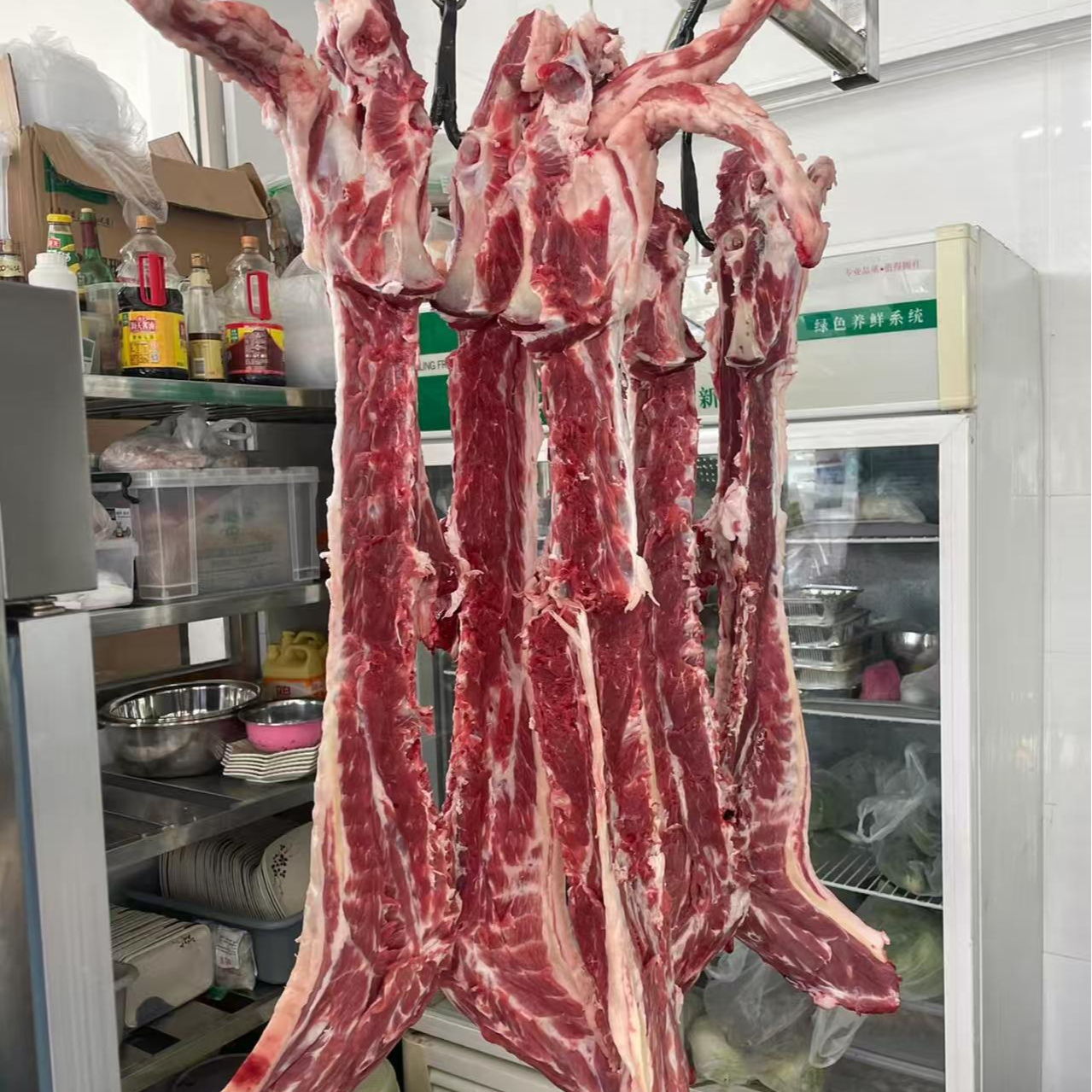 清真现剃羊蝎子一根4-5斤装可切块 送炖肉料 【一小时送到家】