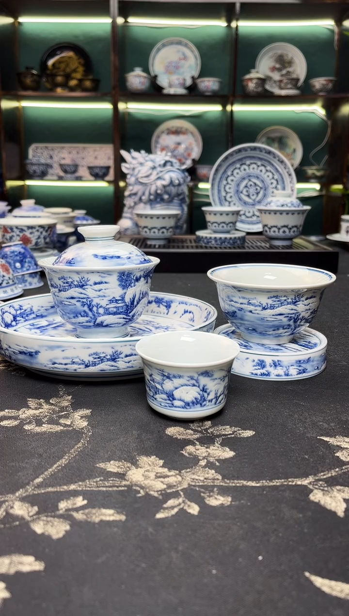 陶瓷景德镇龙御陶瓷高温陶瓷茶具