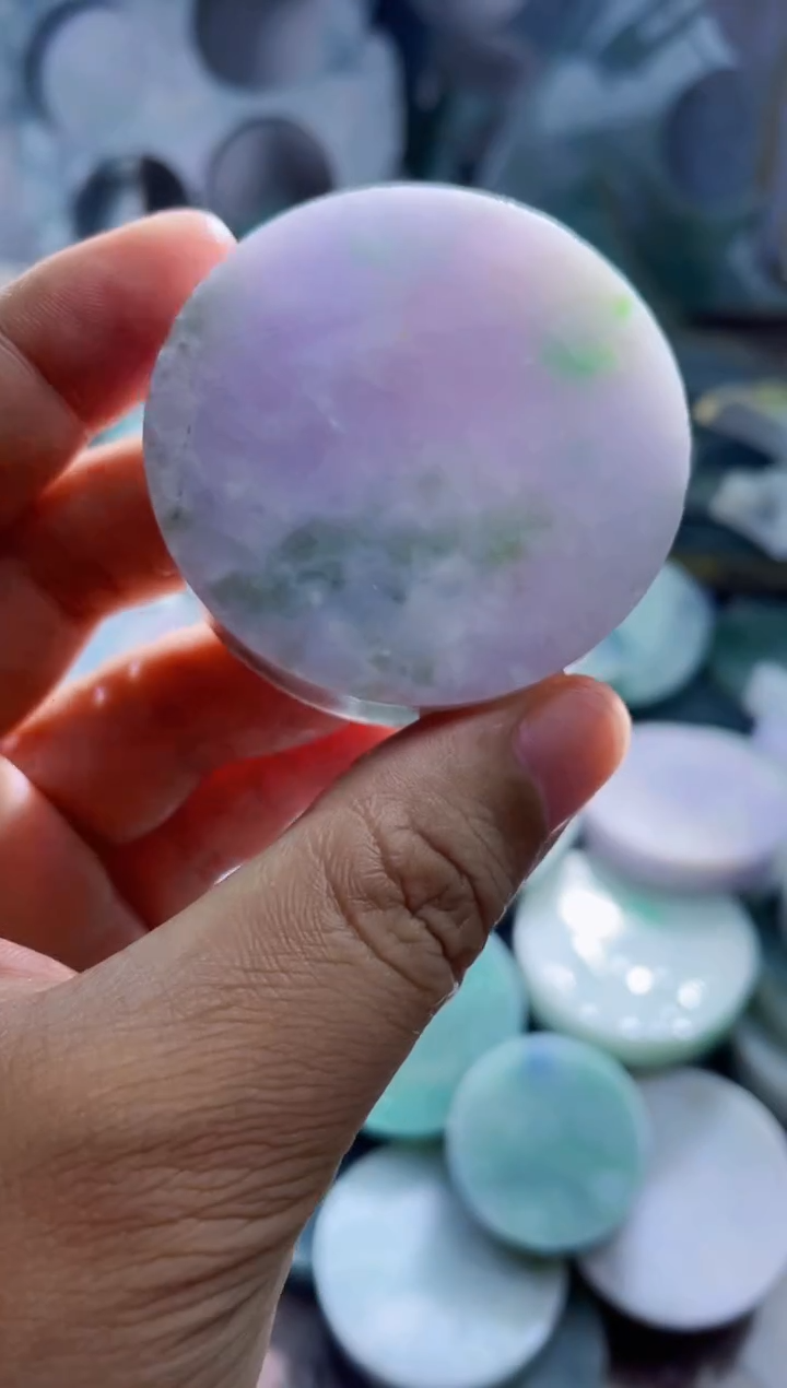 翡翠裸石天然A货翡翠1673