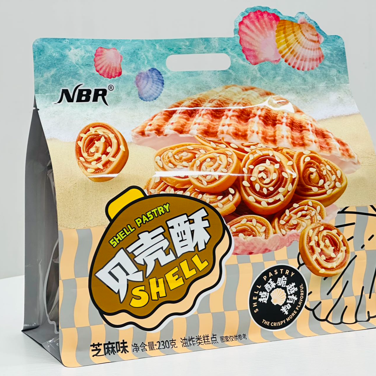 众星贝壳酥小零食