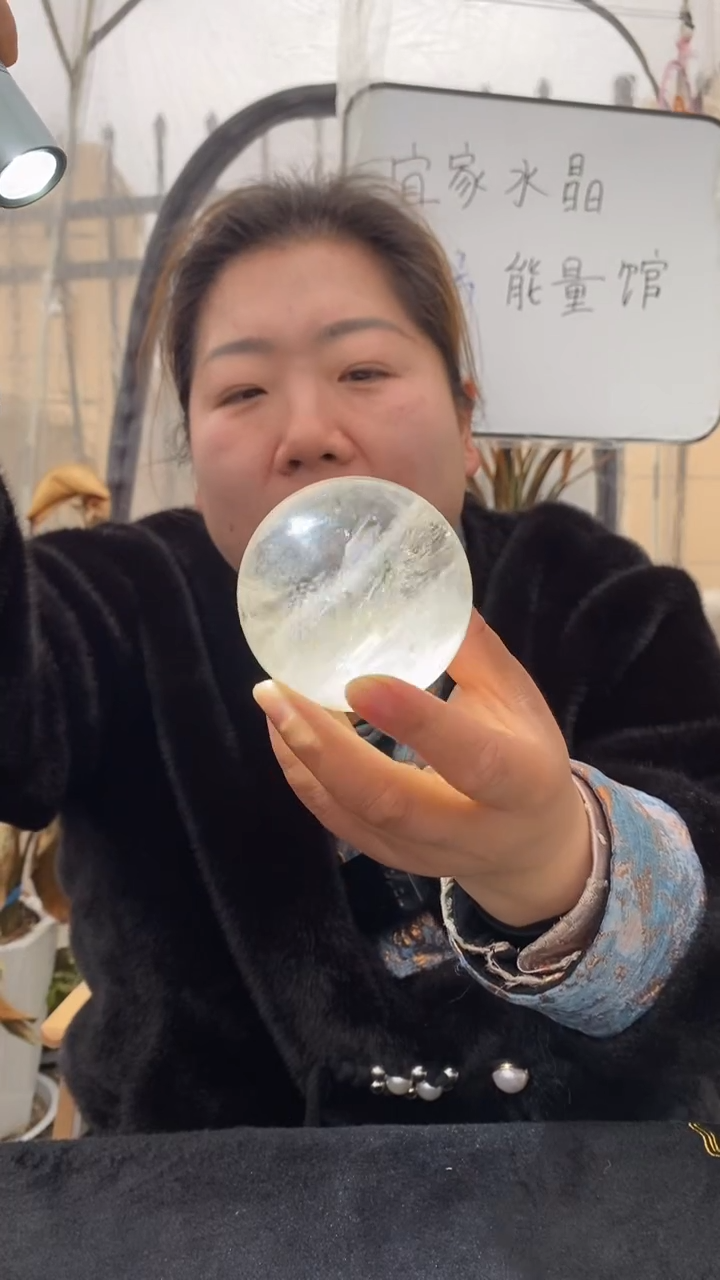 【闪购商品】水晶球未镶嵌白水晶球D223