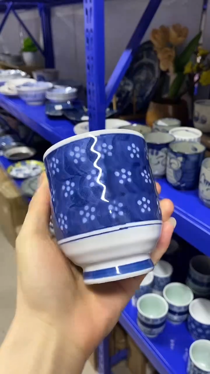 瓷19.9元手握杯有田烧