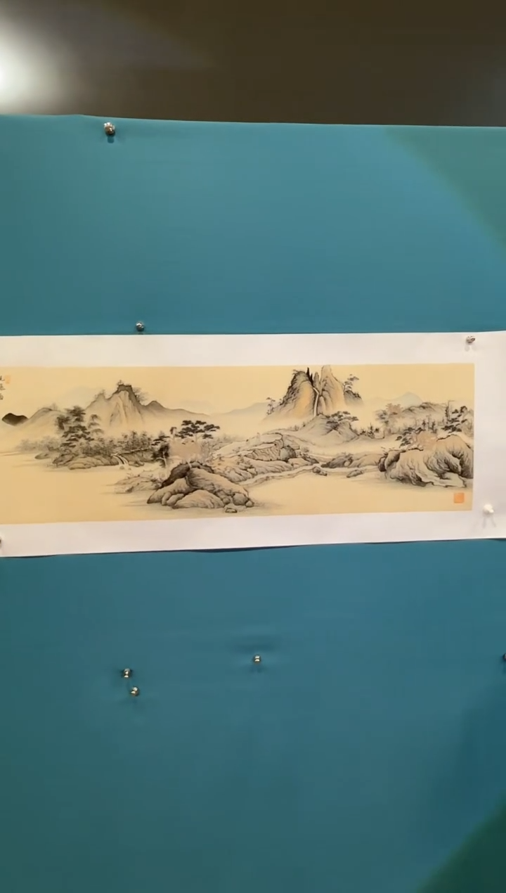 绘画国艺盛藏9.10何老师绘画作品3平尺