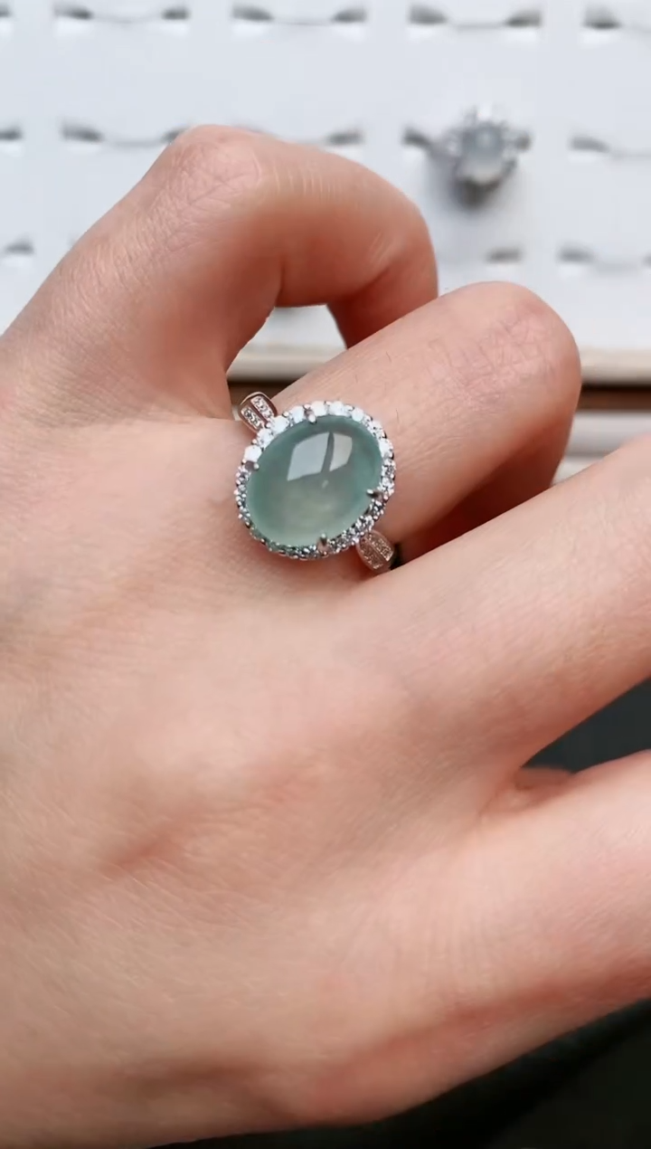 【闪购商品】翡翠戒指银S925镶嵌.....