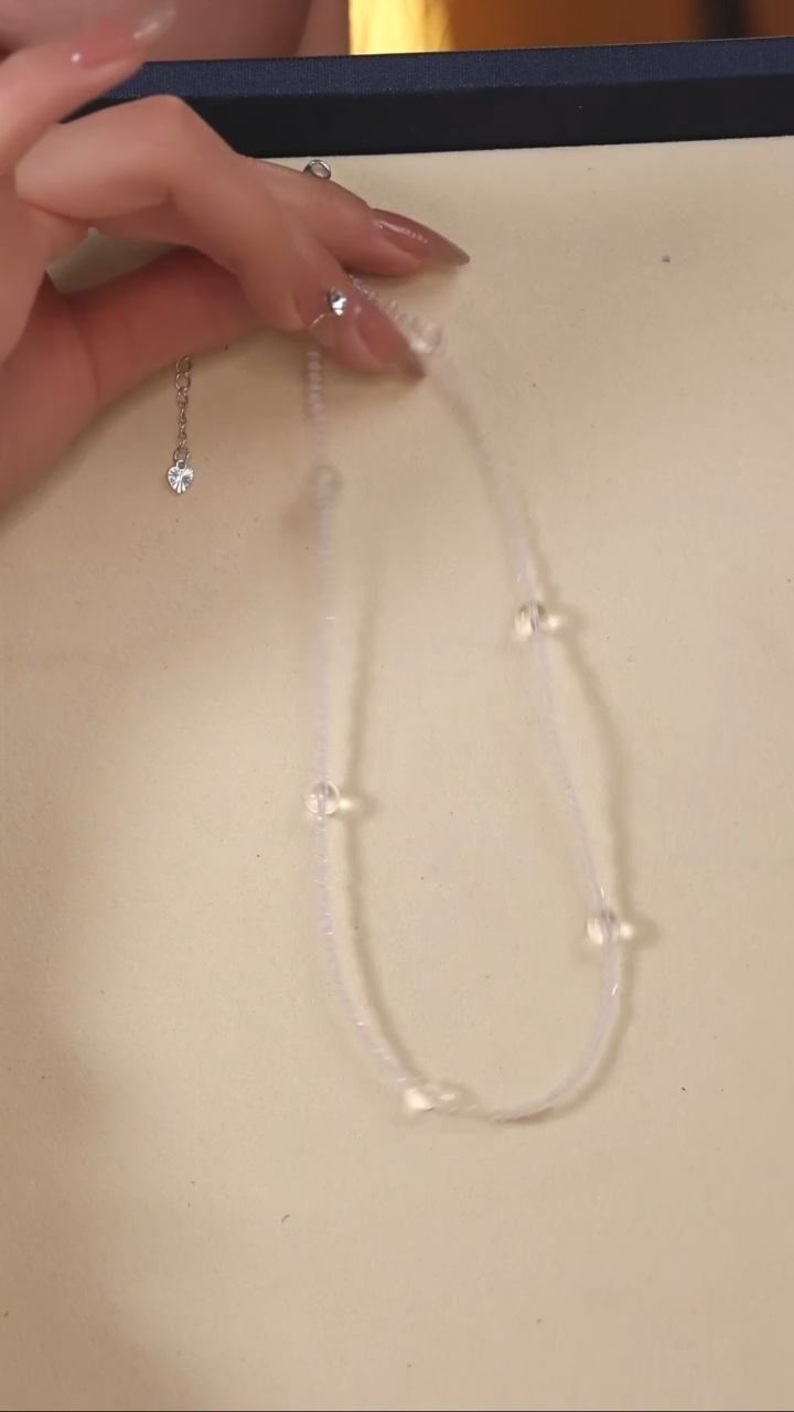 【闪购商品】水晶颈饰未镶嵌水晶x项链