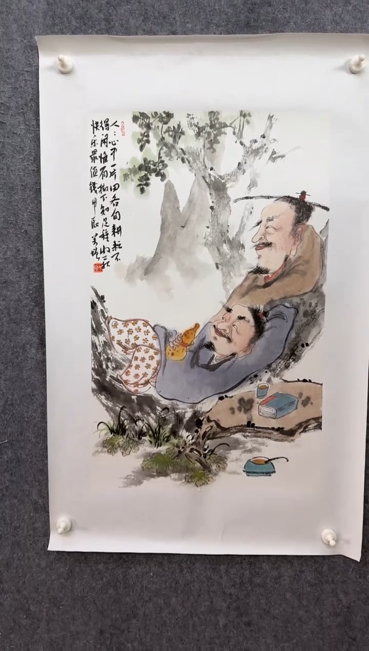 【闪购商品】国画ST-WYF人物绘画作品