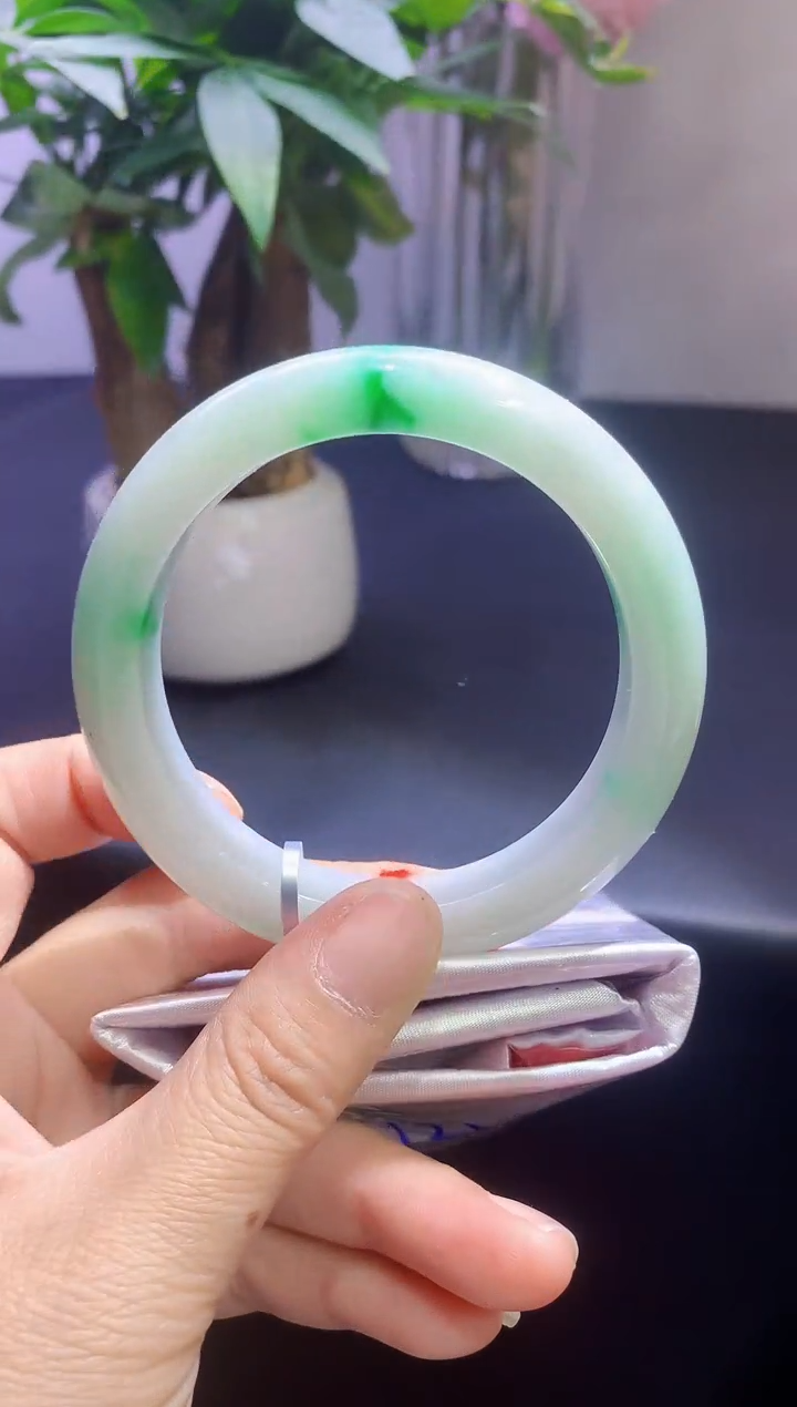 未镶嵌手镯翡翠翡翠手镯圈口58-t21