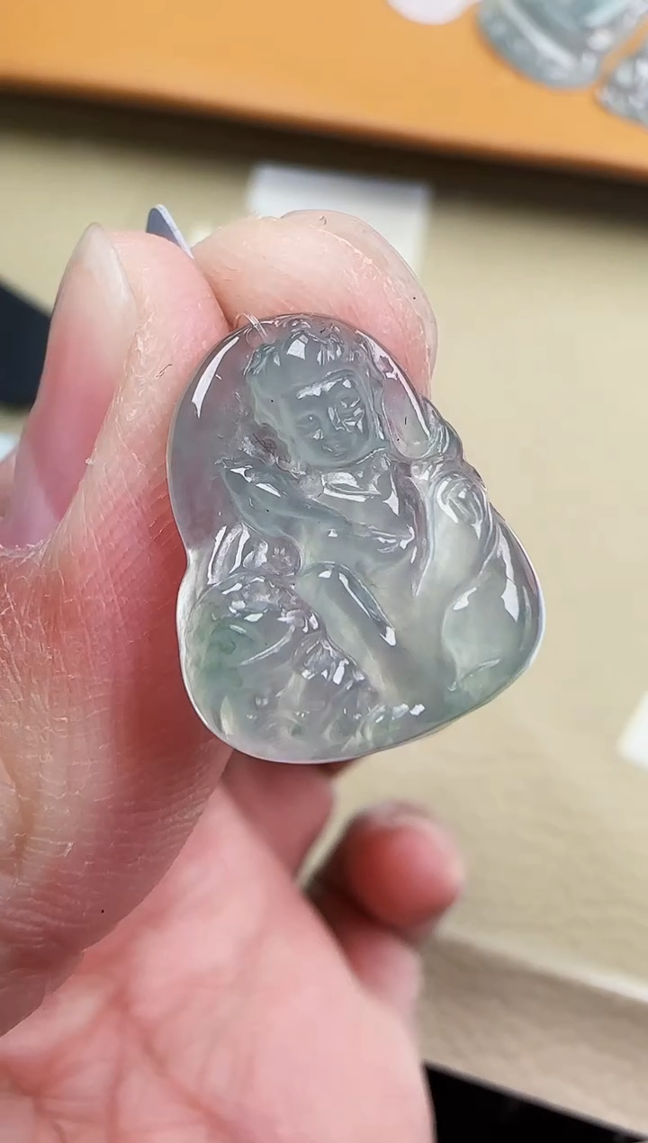 【闪购商品】翡翠颈饰未镶嵌缅甸天然翡翠