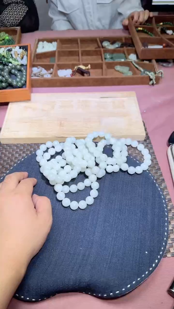 手串未镶嵌和田玉【钰713】43 7025多样性发其一