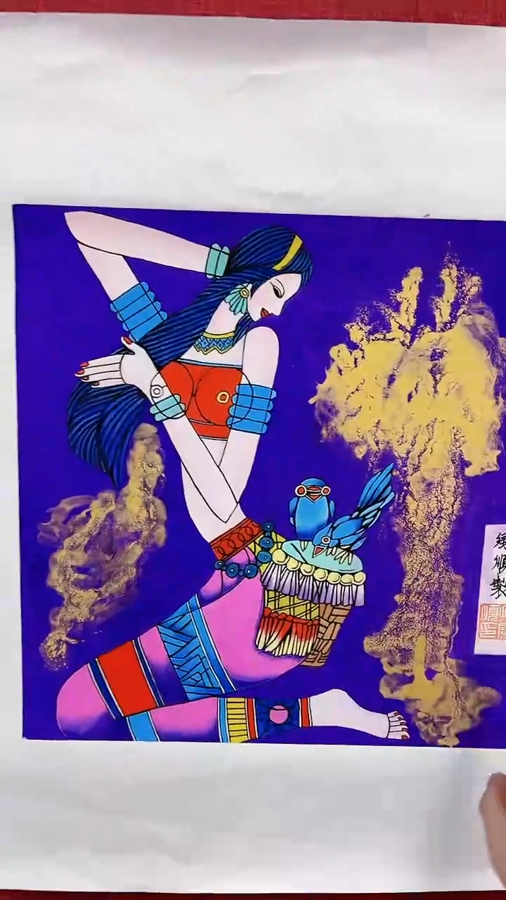 【闪购商品】绘画杨风顺绘画1平尺人物