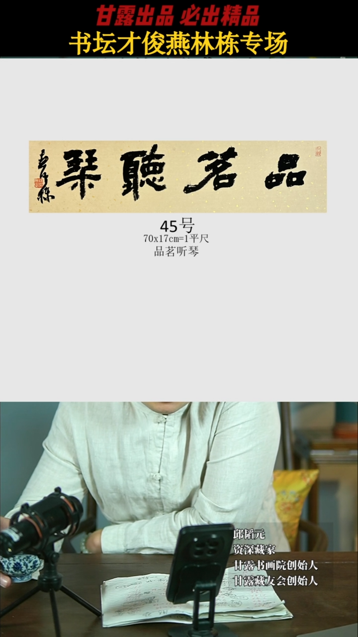 【闪购商品】书法燕林栋45号1792甘露美术馆