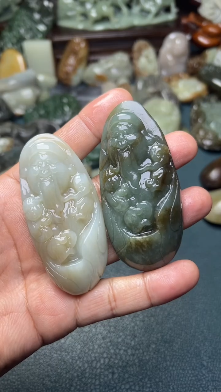 未镶嵌和田玉把件2