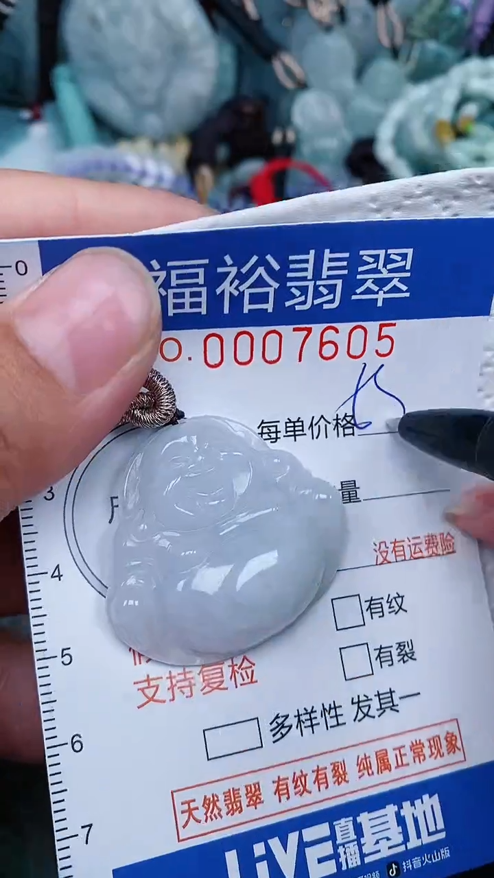 【闪购商品】翡翠颈饰未镶嵌...0007605