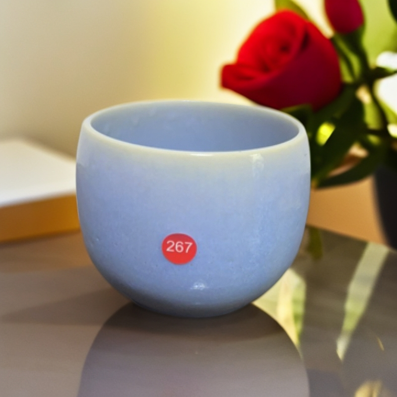 钧瓷炭烧手拉坯主人杯