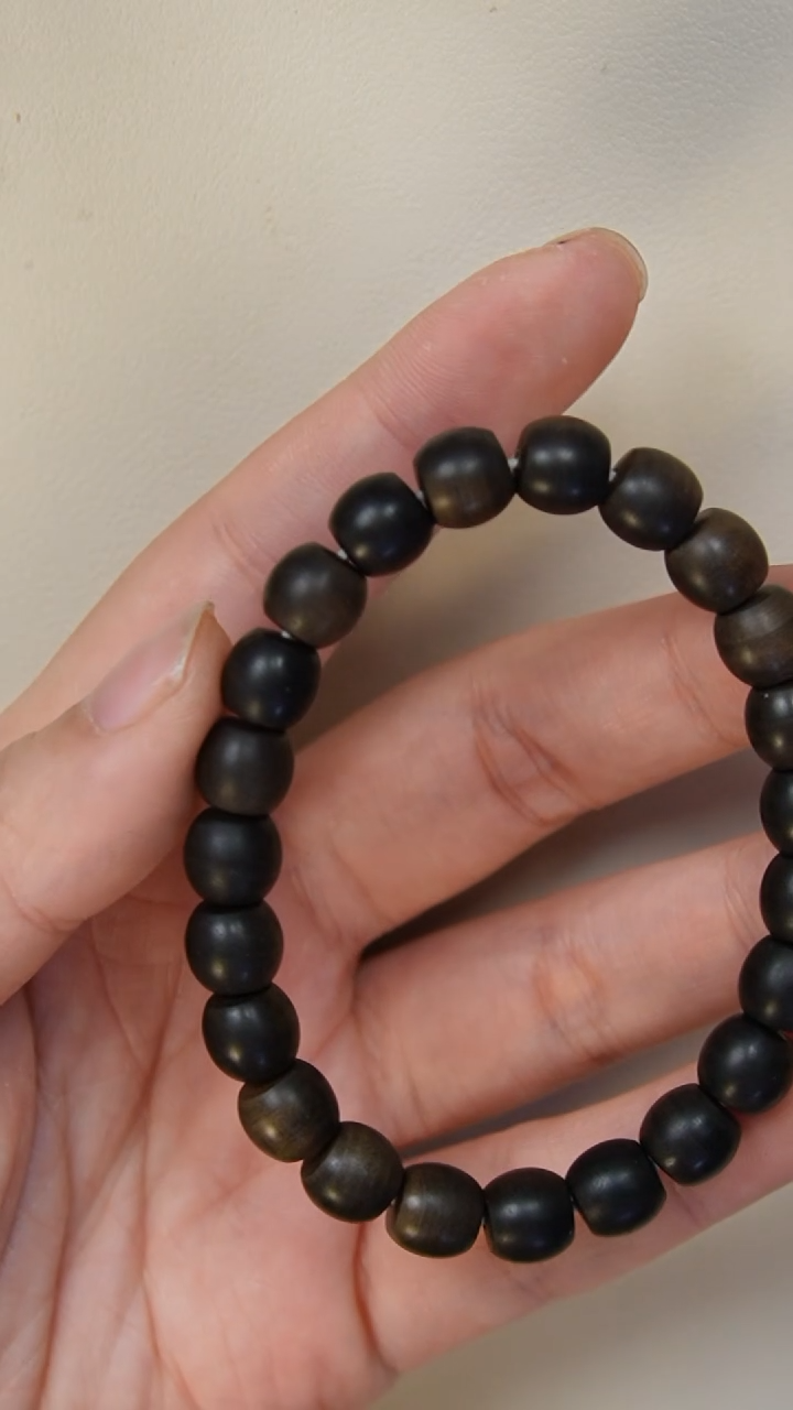 【闪购商品】檀香木手串/手链阴沉老山檀香8*9直切单圈