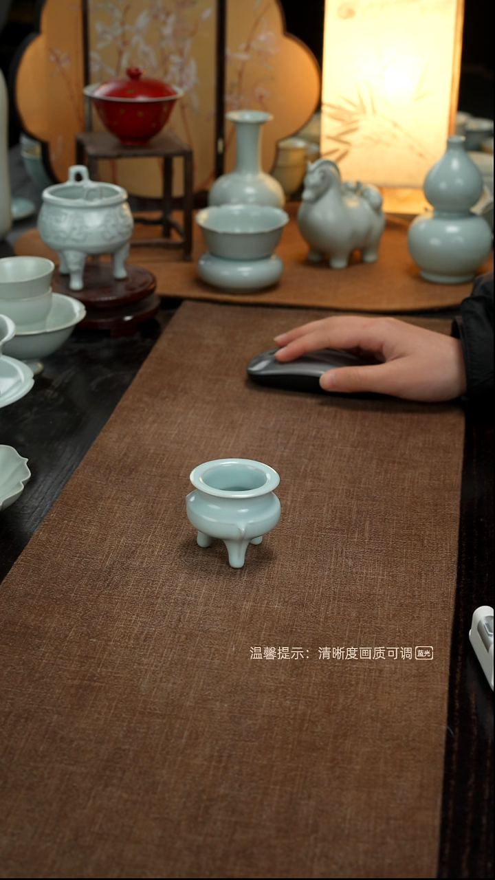 小香炉福利款汝瓷