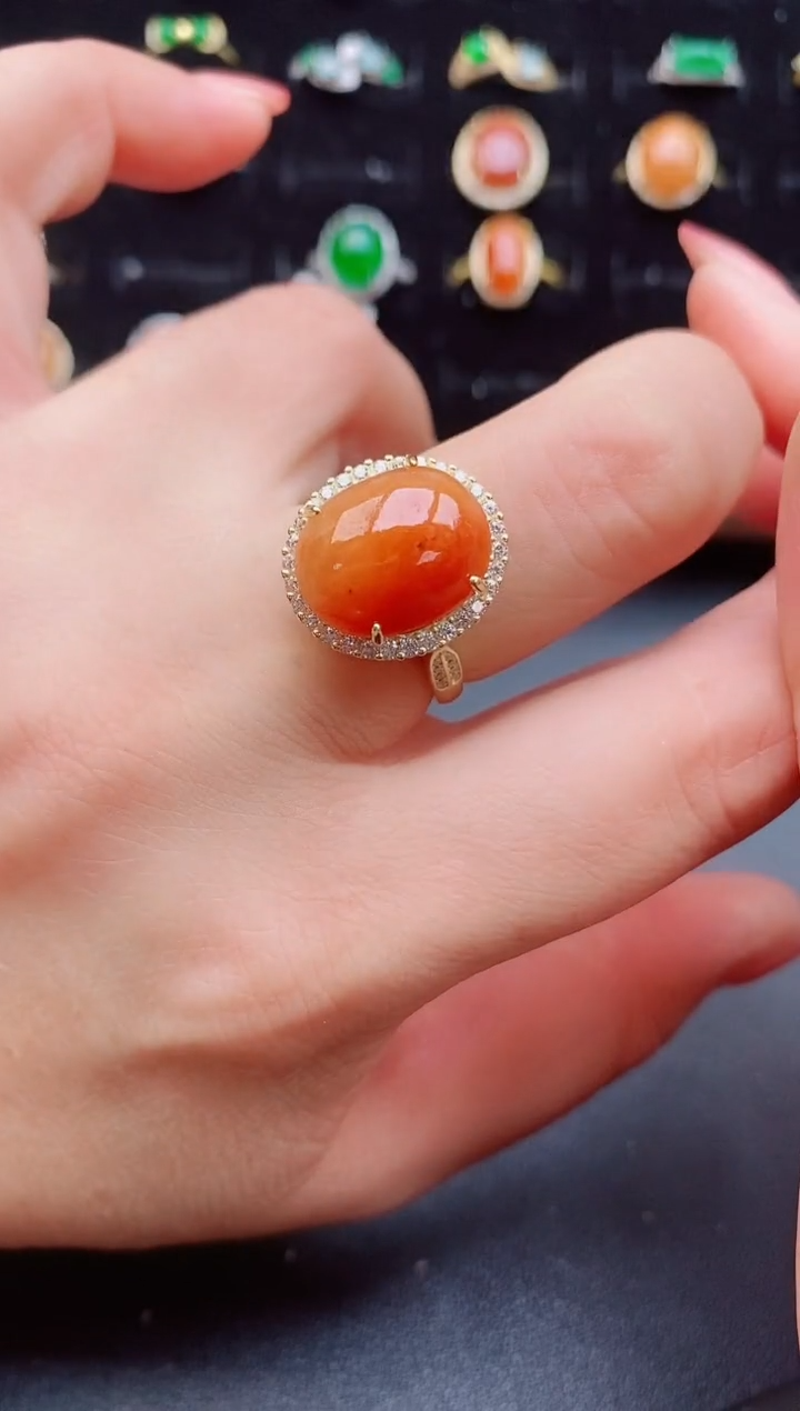 【闪购商品】翡翠戒指银S925镶嵌12121