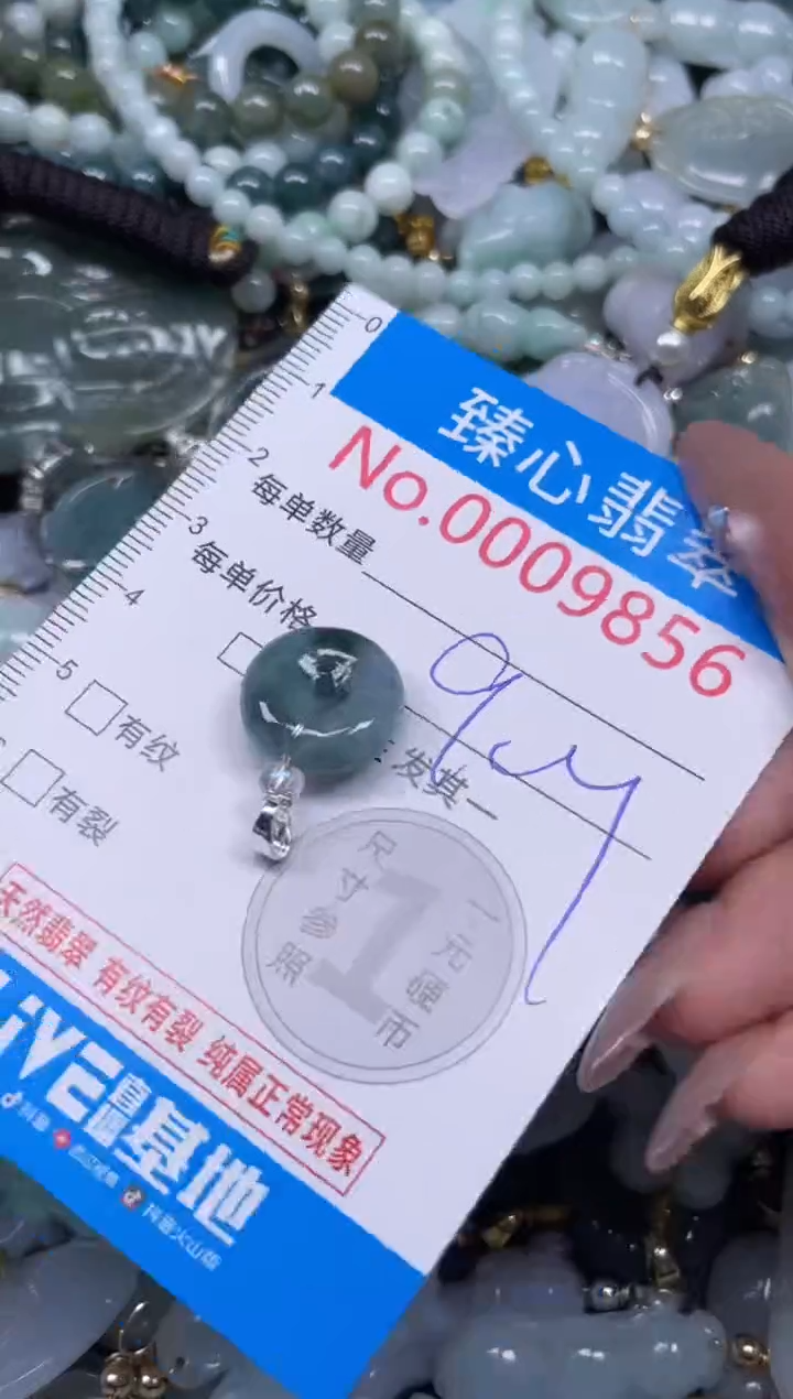 颈饰未镶嵌翡翠9856