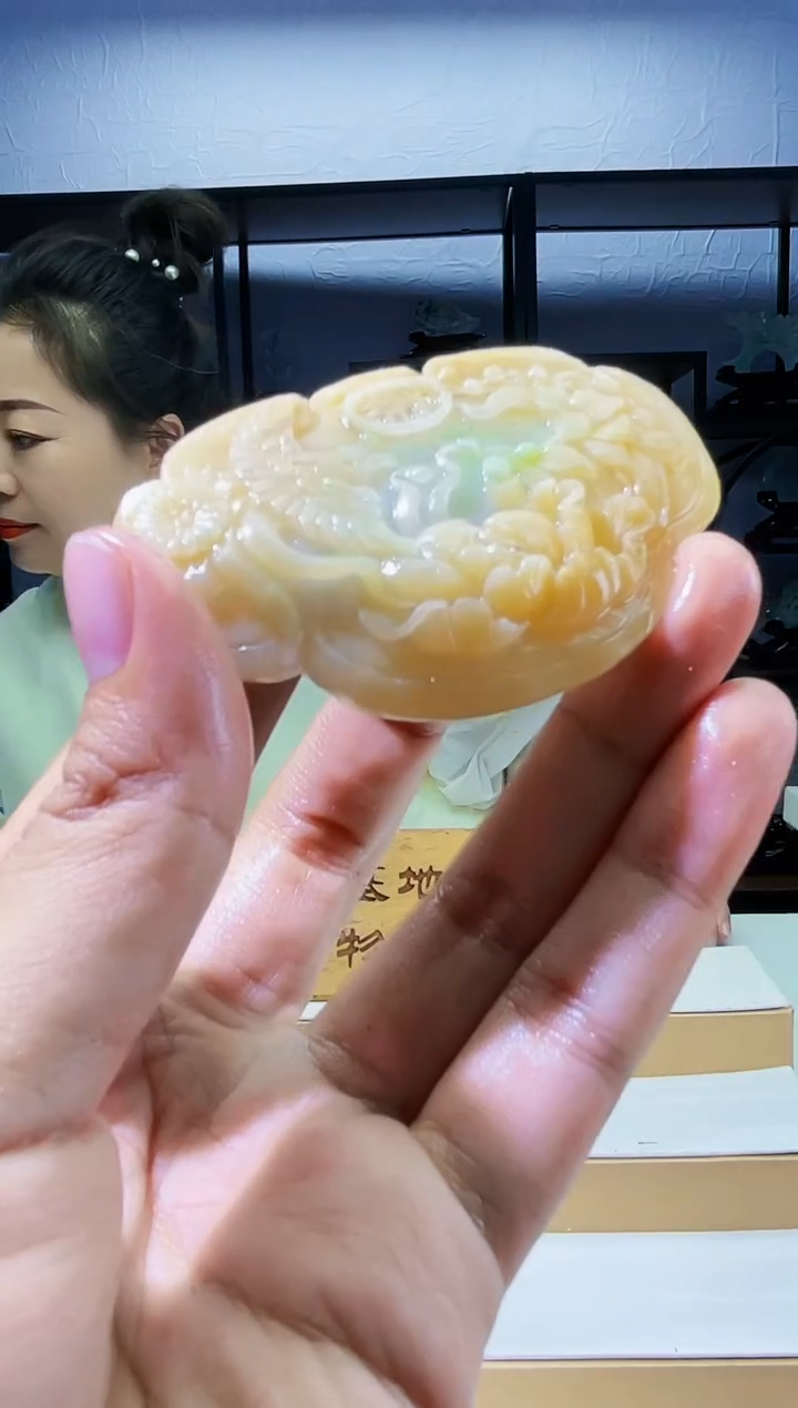 【闪购商品】定制翡翠未镶嵌毛货01240055 