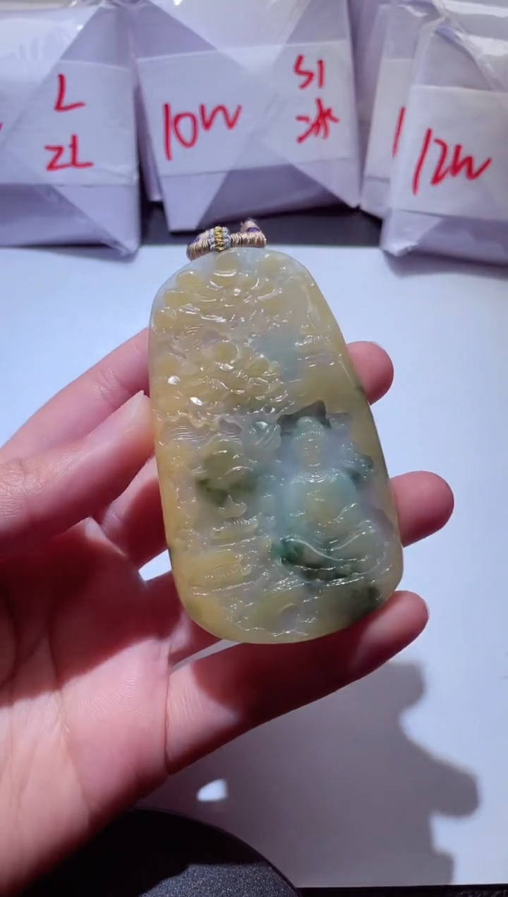 颈饰未镶嵌翡翠000088599