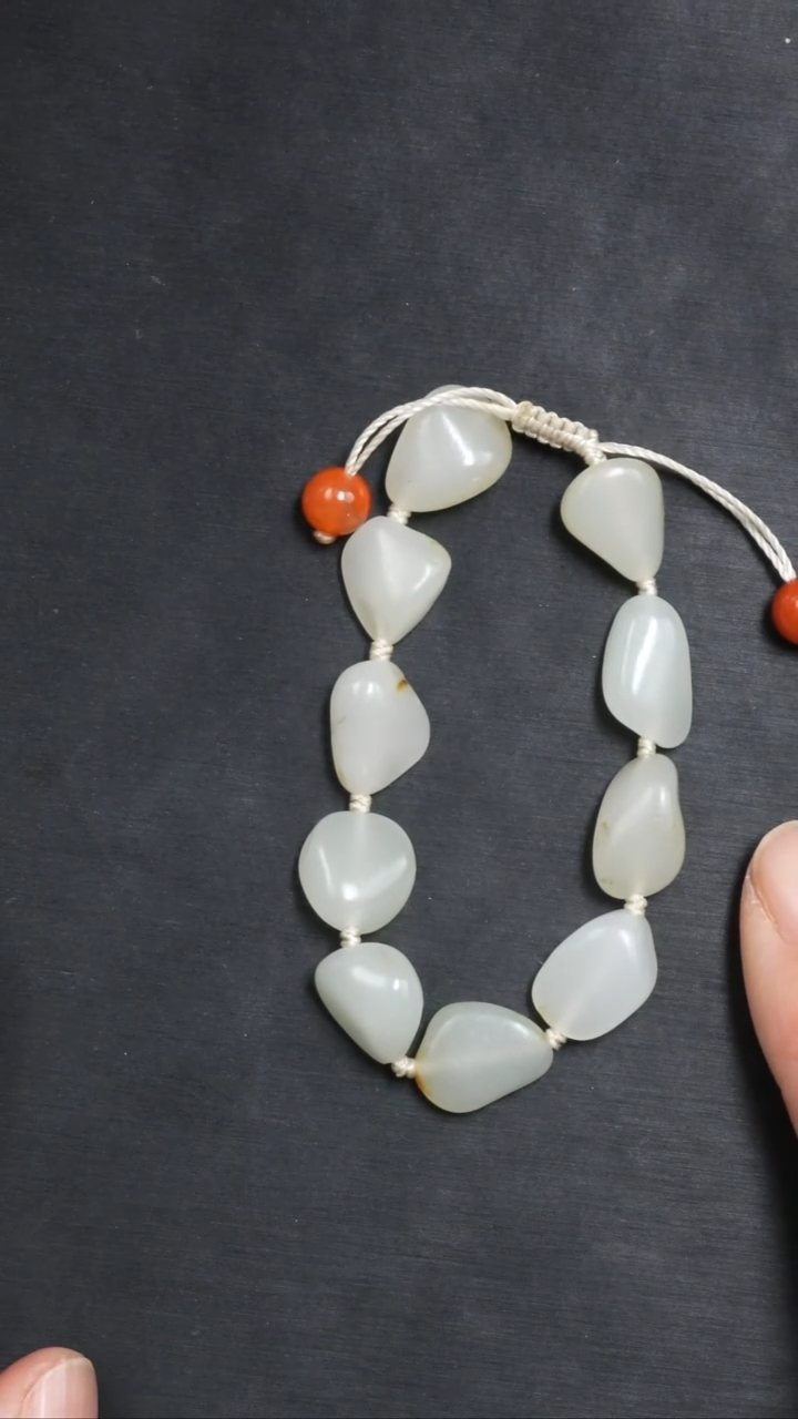 【闪购商品】和田玉手链未镶嵌18.5克和田玉原石