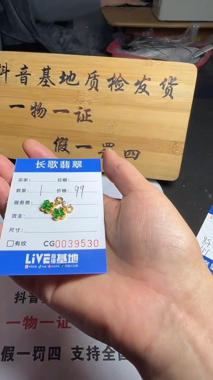 【闪购商品】翡翠颈饰银S925镶嵌【多样性发其一】00009530