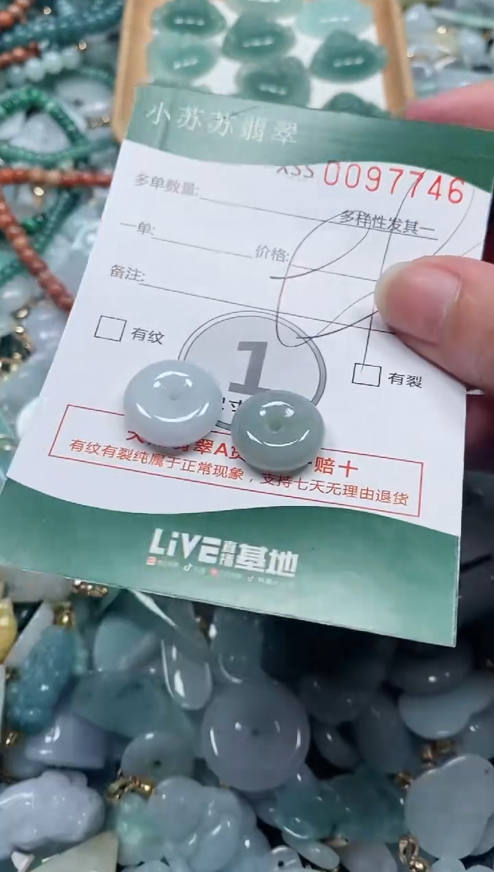 【闪购商品】翡翠颈饰未镶嵌闪购商品0097746