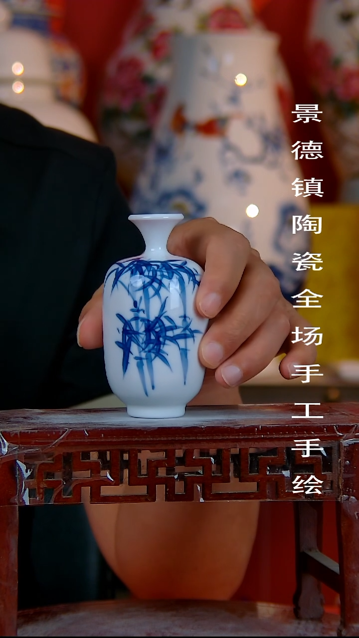 摆件景德镇陶瓷 全场手工手绘