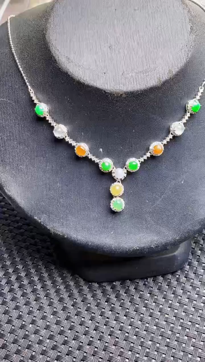 银S925镶嵌戒指翡翠2899