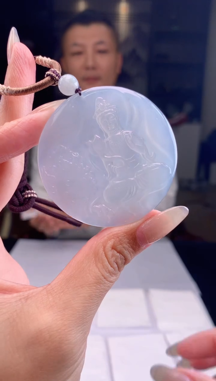 【闪购商品】定制翡翠未镶嵌挂件发货（拍一发一）