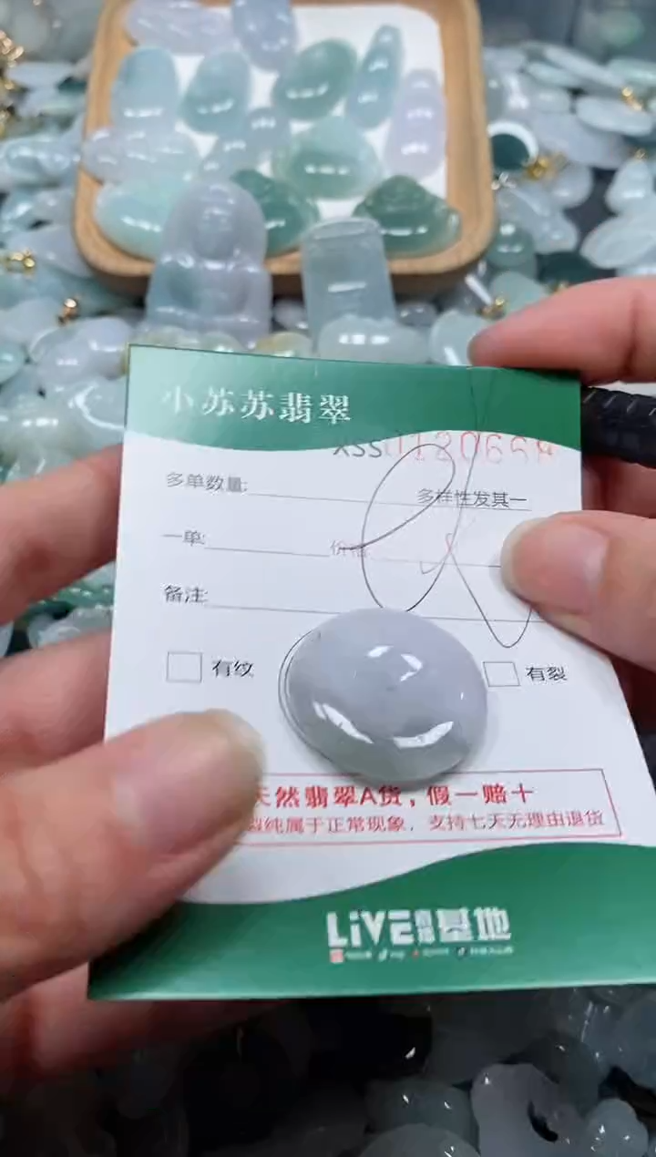 【闪购商品】翡翠颈饰未镶嵌闪购商品0120668