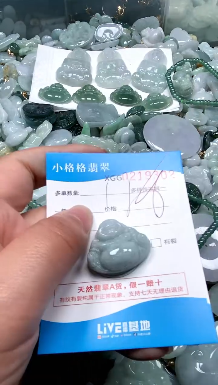 【闪购商品】翡翠颈饰未镶嵌闪购商品0219302